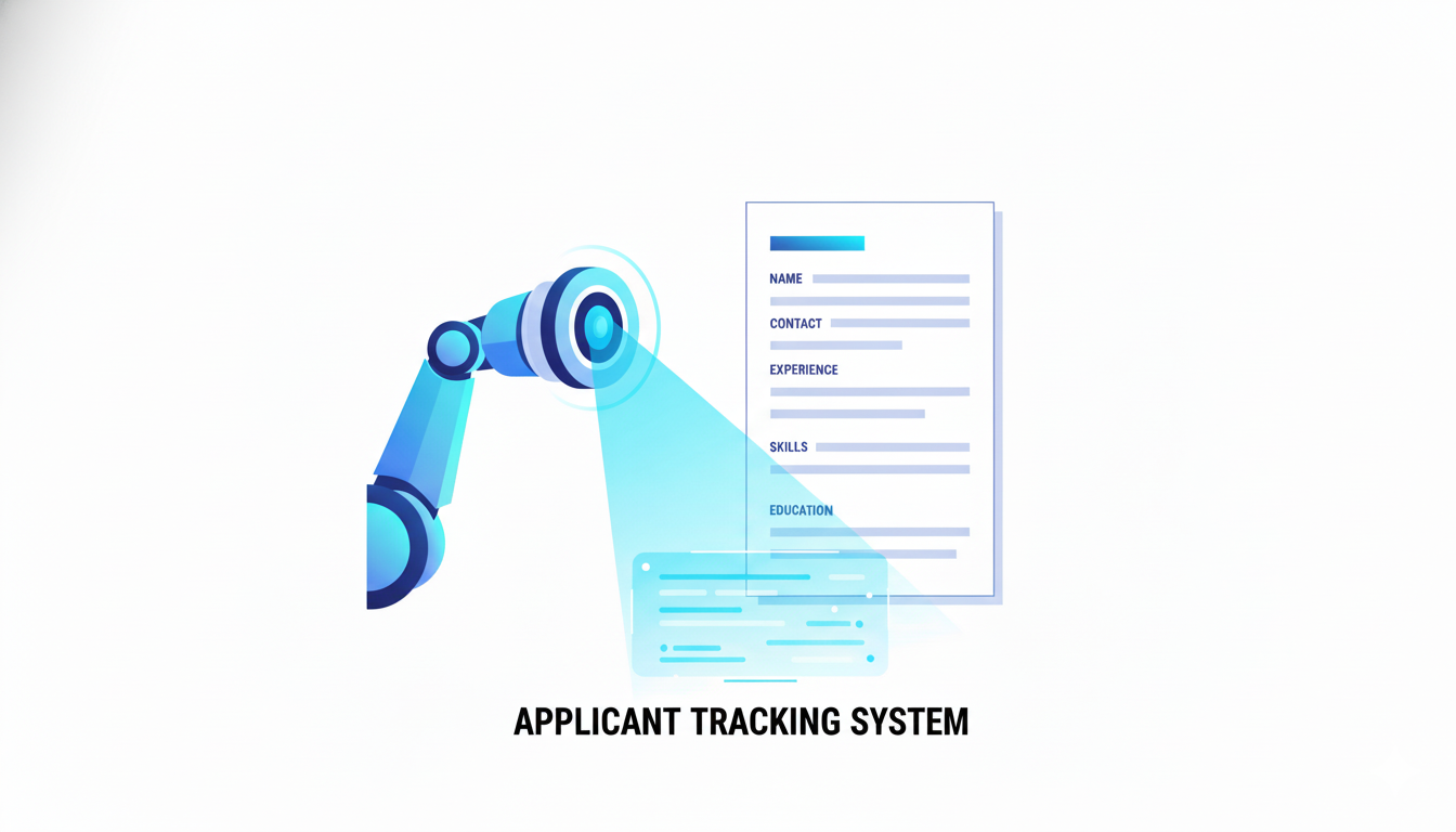 ATS scanning and parsing resumes.