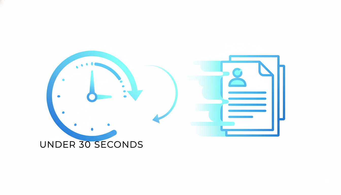 The ROI of speed in resume creation