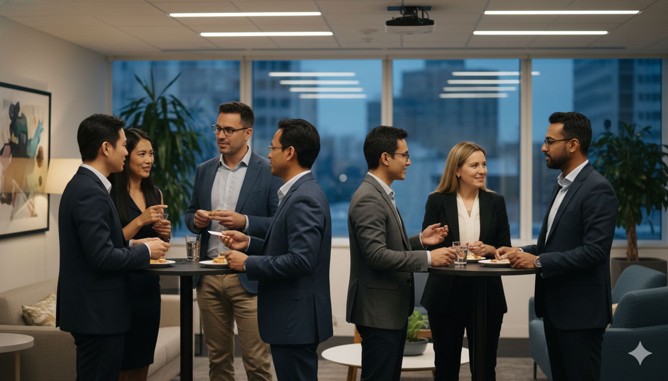 Networking and staying ahead of the crowd